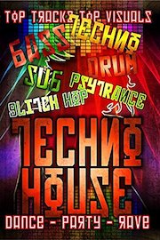 Techno House: Dance, Party, Rave Techno Music