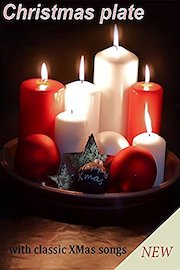 Christmas plate with classic XMas songs