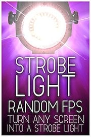 Strobe Light: Random Flash Rate - Color White - 4 Hours