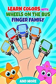 Learn Colors With Wheels On The Bus Finger Family And More