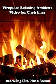 Crackling Fire Place Sound - Fireplace Relaxing Ambient Video for Chirstmas