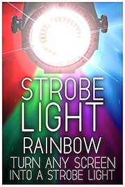 Strobe Light: Rainbow Colors - 5 Flashes Per Second - 4 Hours