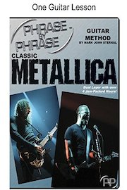 Phrase By Phrase Classic Metallica One Lesson