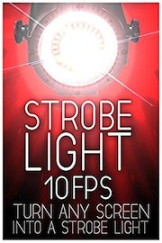 Strobe Light: 10 Flashes Per Second - Color White - 4 Hours