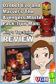 Review: Ozobot Evo and Marvel's The Avengers Master Pack-Iron Man: Billy's Toy Guide Review