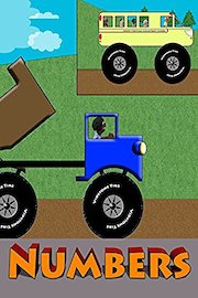 Tow Truck, Dump Truck and School Bus Numbers For Kids