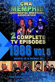 CWA Memphis Wrestling 2 Complete TV Episodes 1986 Vol 5