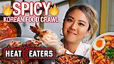 Esther Choi's SPICY Korean Food Crawl - Chicken Feet, Crab, & INSANE Ktown Challenge
