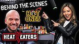Hot Ones Studio Tour with Sean Evans! + Wing Tutorial & CRAZY Hot Sauce Tasting