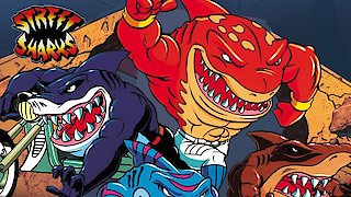 Newsstand Edition 1995 TV cartoon  762816470209 Street Sharks #1 Archie Adventure Series