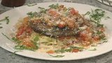 Pasta With Portobello Mushrooms and Red Sauce