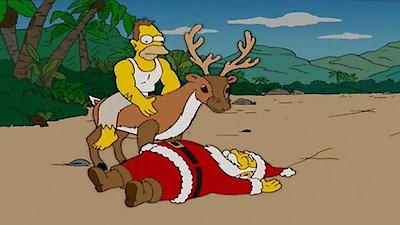 The Simpsons Christmas Season 1 Episode 7