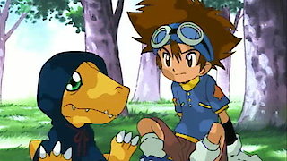 Watch Digimon Adventure Season 1 Episode 32 - Gatomon Comes Calling