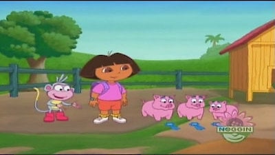Watch Dora the Explorer Season 1 Episode 8 - Three L'il Piggies Online Now