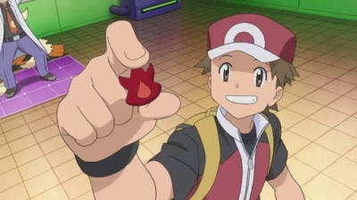 Anime] I was watching x and y when I noticed that ash's new hat is red's  from fire red/ leaf green : r/pokemon