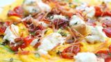 Frittata With Garlic, Bacon, Roasted Tomatoes, and Thyme by Nancy Silverton