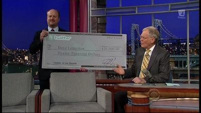 Late Show with David Letterman Season 19 Episode 24