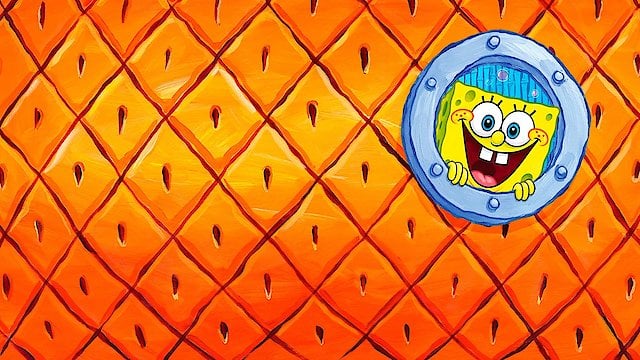 Laughing SpongeBob