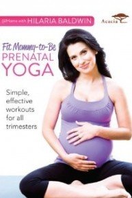 @ Home with Hilaria Baldwin: Fit Mommy-to-Be Prenatal Yoga
