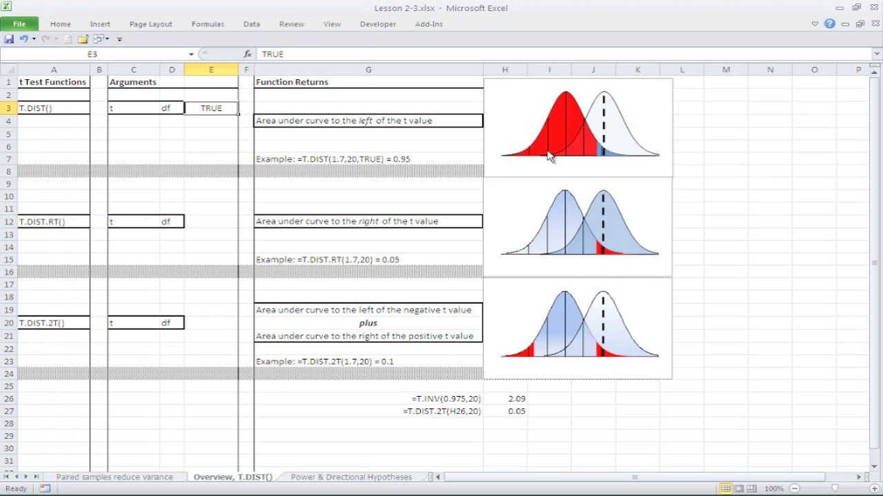 Statistical Analysis with Excel 2013 Advanced Skills