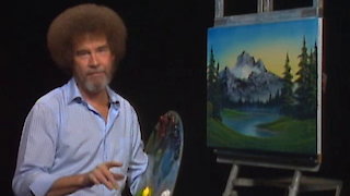 bob ross lone mountain