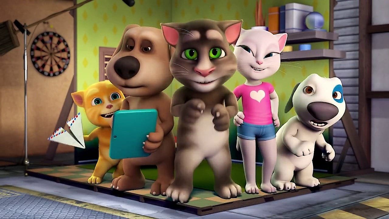 Talking Tom and Friends is a web-based series featuring animated talking an...