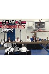 Whitney Bjerken Gymnastics Level 4 Competitions