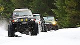 Snow-Running the Pond Scum 4Runner