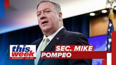 ABC This Week with George Stephanopoulos Season 11 Episode 1