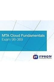 MTA Cloud Fundamentals Exam 98-369