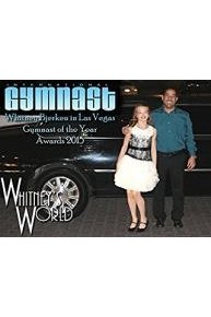 Whitney Bjerken in Las Vegas - Gymnast of the Year Awards 2015