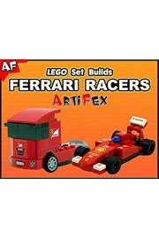 Lego Set Builds Ferrari Racers - Artifex