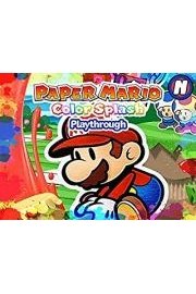 Paper Mario Color Splash Playthrough