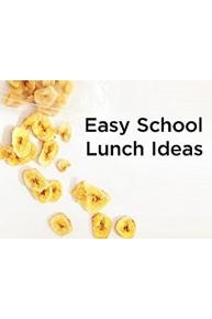 Easy School Lunch Ideas