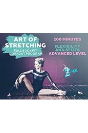 Art of stretching. 200 minutes Full Body Fit Workout Program. Flexibility and Splits.