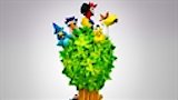 Exotic Bird and Absinthe Cake
