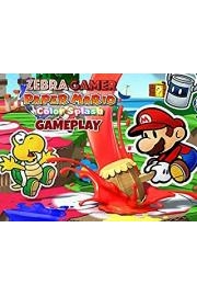 Paper Mario Color Splash Gameplay - Zebra Gamer