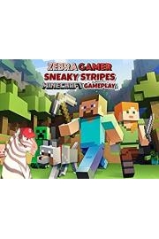Sneaky Stripes (Minecraft Gameplay) - Zebra Gamer