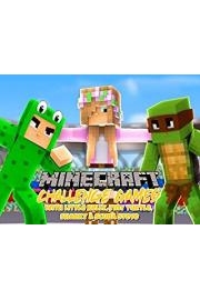 Minecraft Challenge Games with the Little Kelly, Tiny Turtle, Sharky & Scuba Steve