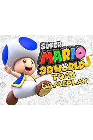 Super Mario 3D World Toad Gameplay