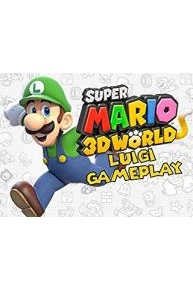 Super Mario 3D World Luigi Gameplay