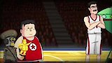 Kim Jong Un and Dennis Rodman Recreate Space Jam