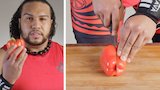 50 people try to deseed a pepper