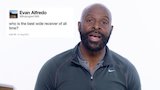 Jerry Rice Answers Football Questions From Twitter