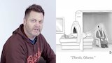 Nick Offerman Enters the New Yorker Caption Contest