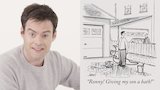 Bill Hader Enters the New Yorker Caption Contest