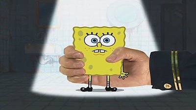 Blackened Sponge Spongebob