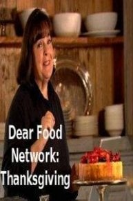 Dear Food Network: Thanksgiving