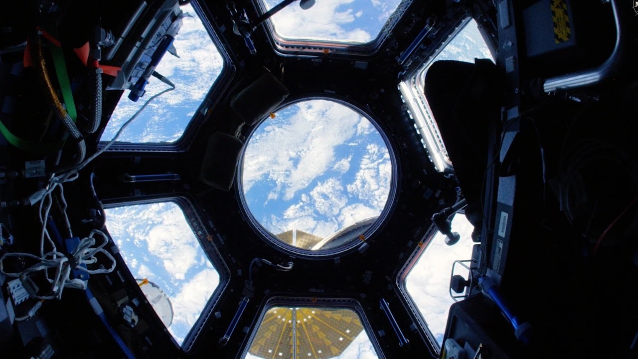 Space Station Fisheye Fly-Through