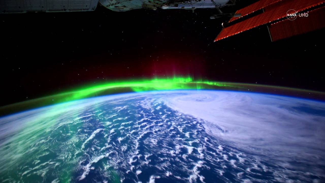 Stunning Aurora Borealis from Space